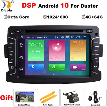 

Octa Core Android 10 car radio dvd for For RENAULT DUSTER DACIA LADA XRAY DUSTER DOKKER DVD WIFI Radio GPS Dacia Car DVD Duster