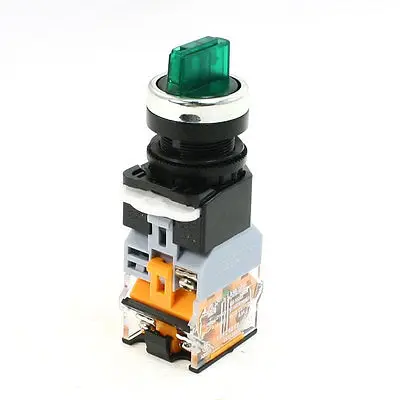 

Ui415V Ith10A 1NO 1NC DPDT 2 Position Rotary Selector Button Switch DPDT