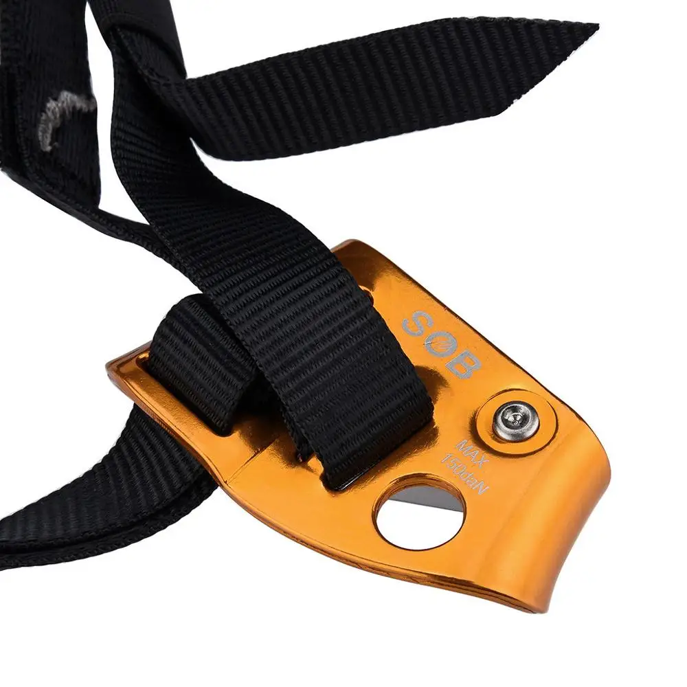 Details about / Left//Right Foot Ascender Riser Rock Climbing Tree Carving Equipments Safety K3X5