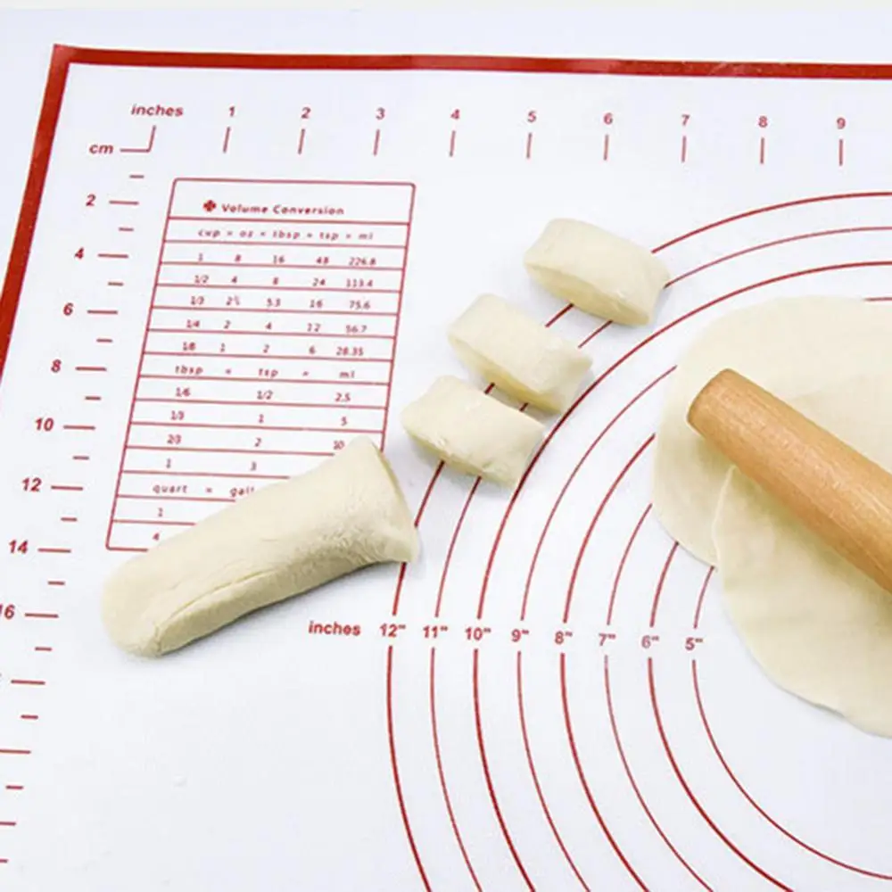 New Kneading mat Silicone Non-stick Rolling Dough Mat Baking Pad Bakeware Kitchen Gadgets