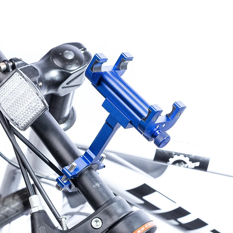  Aluminium Motorrad Fahrrad Handy Halter Halterung Anti-slip MTB Lenker GPS Stehen Heißer Verkauf