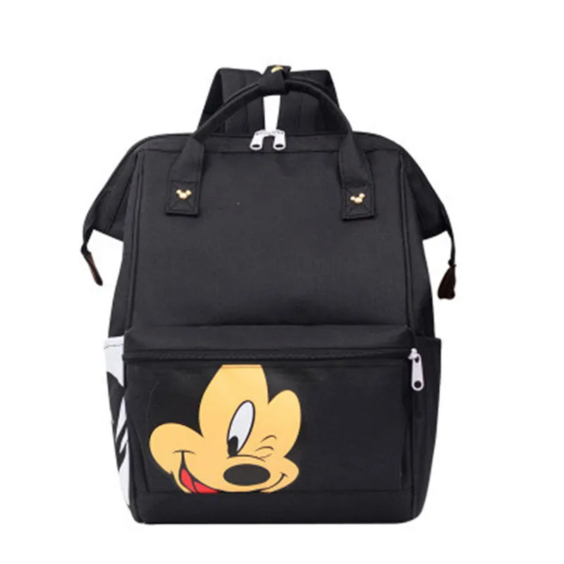 Disney Mickey mouse backpack multi-function large capacity backpack diaper bag waterproof men women shoulder bag Travel