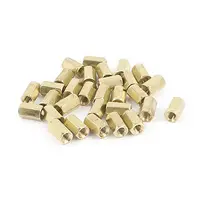 30 шт. M3 внутренняя резьба Шестигранная противостояние шестиугольная прокладка/шайба длиной 8 мм