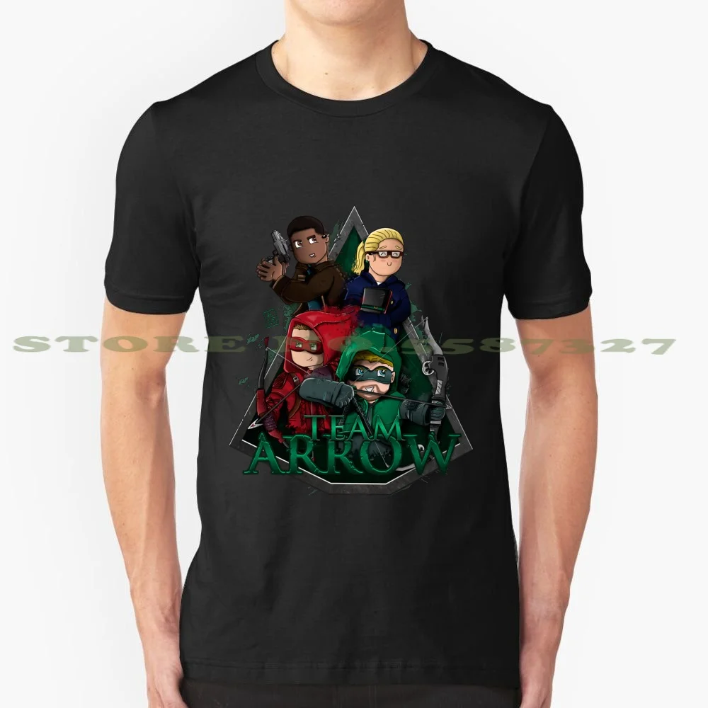 Забавная летняя футболка Team Arrow | Мужская одежда