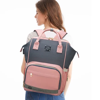 

Diaper Bag Backpack Large Capacity Baby Nappy Bag Mummy Maternity Bag Organizer for Children Outdoor School Accessory