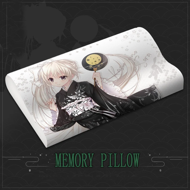 MGF FGO Jeanne d'Arc аниме подушка из пены с эффектом памяти Rem Tokisaki Kurumi Sora Sort Подушка для сна для косплея домашняя подушка