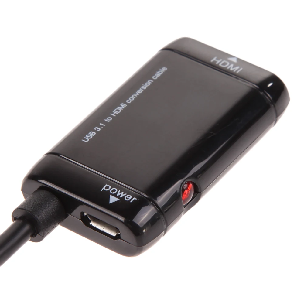 USB3.1 TYPE C к HDMI Кабель адаптер 1080P HD аудио видео кабель конвертер для MHL Android