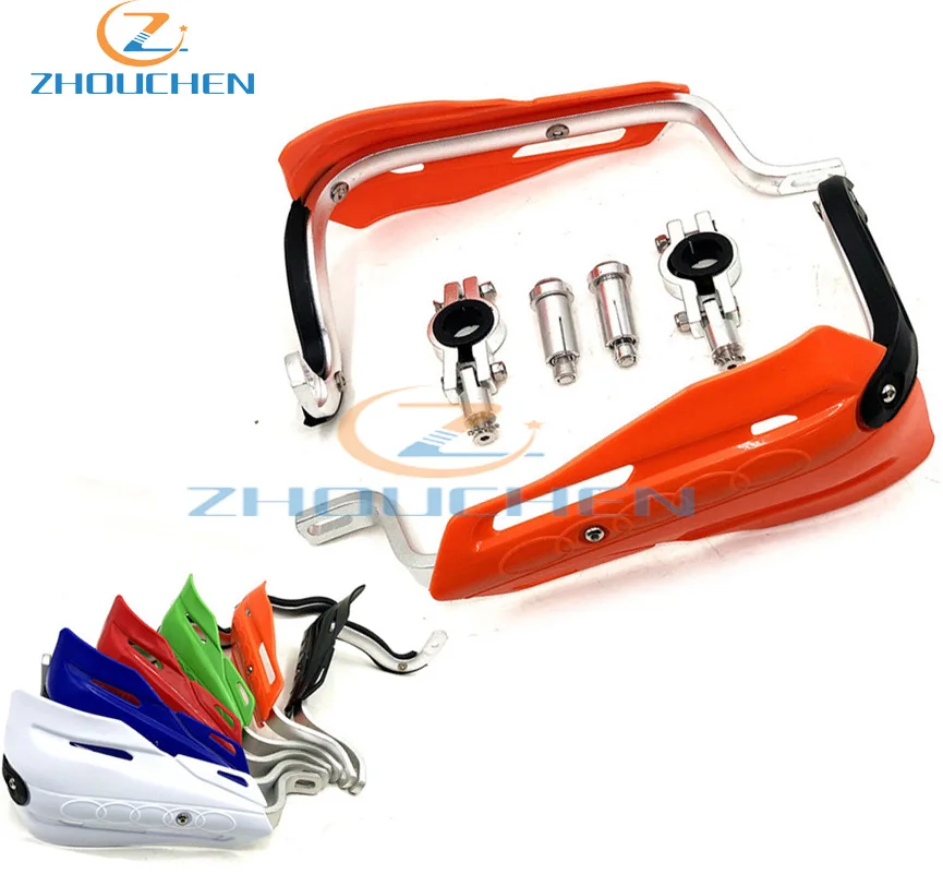 Мотоцикл pdrts красный Мотокросс 7/" ATV рукавицы протектор монтажный комплект Двойной Спорт универсальный для CR CRF XR 125 250 450