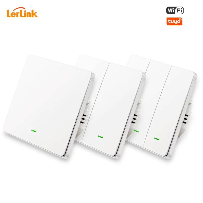 WI-FI умный светильник кнопочный переключатель 1/2/3 Tuya дистанционного Управление 86 стены Панель Беспроводной переключатель Google Home приложение Smart Life Alexa