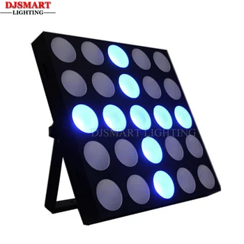 

Djsmart 25x10W RGBW 4in1 COB LED Matrix Light DMX Pixel Square LED Panel for Wedding Concert Disco Stage Background