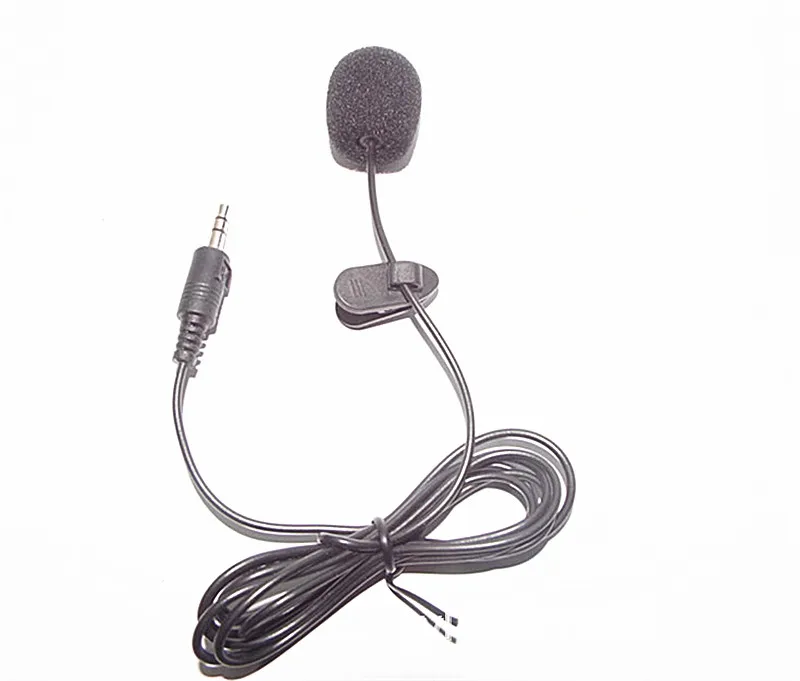 Мини Портативная ручка микрофона 1,5 м конденсаторный зажим на лацкане запись стерео Проводная для телефона ноутбука студийные микрофоны
