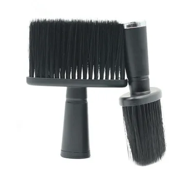 

Professional Soft Black Neck Face Duster Brushes Barber Hair Clean Hairbrush Beard Brush Salon Cutting Hairdressing Styling Tool