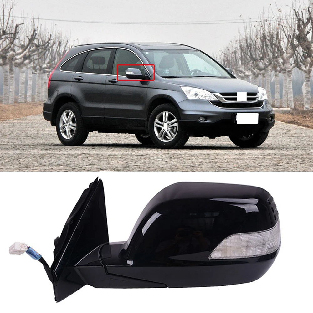 Зеркало заднего вида CAPQX боковое зеркало с проводом 5/7/9 для Honda CRV светодиодный