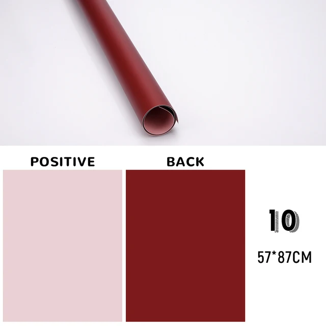 'Buy 5 Free 1'57*87cm Solid Color Double-sided Photography Board Backdrop Waterproof Background Paper Decorations Items for Food 10
