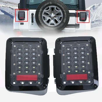 

Samger LED Taillight Rear Back Bumper Light Parking Back up Reverse Brake Tail Light Lamp 2007-2016 For Jeep Wrangler JK