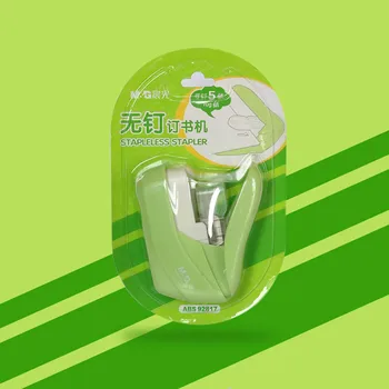 

Stapleless stapler cute Mini portable stapleless stapler for students stapler machine gun