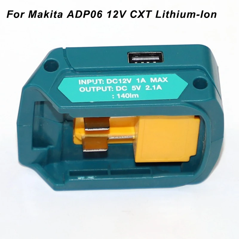 Upgraded Adapter Charger For Makita ADP06 12V CXT Lithium-Ion Cordless Power Source with LED Light | Электроника