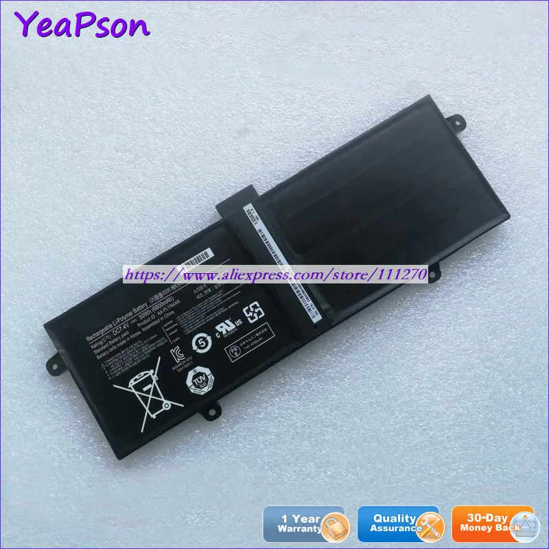 Yeapson 7 4 V 6800mAh 50Wh натуральная AA-PLYN4AN батарея для ноутбука samsung 550C XE550C22-A02US XE550C22