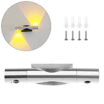 

6W Modern LED Wall Light Adjustable Double-head Lighting Rotating Sconce Corridor Wall Lamp