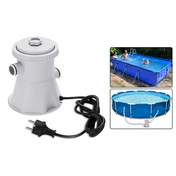 

Swimming Pool Filter Pump Durable Reusable Practicle Pool Filter Pump Water Cleaner Easy To Install Electric Filter Pump
