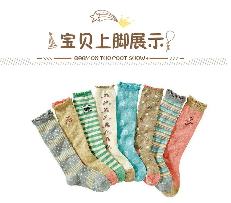 Nissen/ стиль, весна-осень, чулки для принцесс, милые хлопковые носки без пятки для девочек впитывающие пот детские носки Чистый хлопок