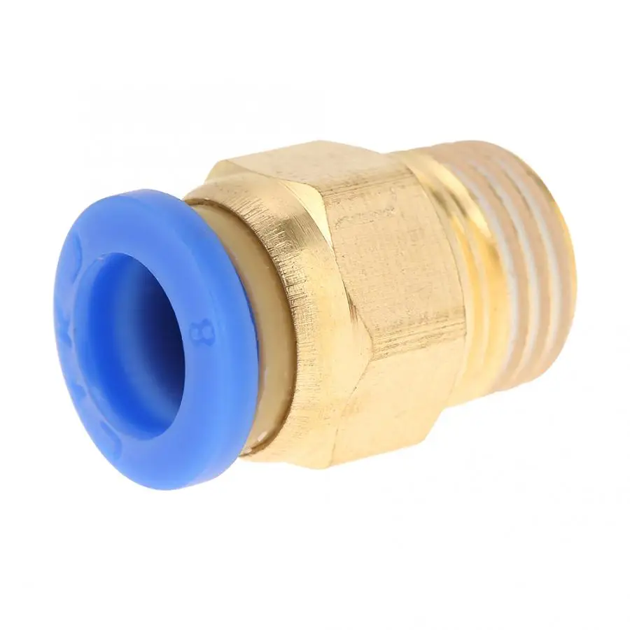 10 шт./упак. пневматический быстросъемный соединитель воздушные фитинги адаптер 8