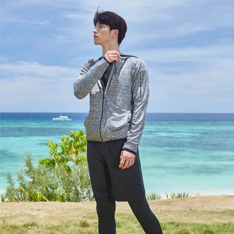 

South Korea New Style Men And Women Diving Suit Quick-Dry Zipper Sun-resistant Long Sleeve Trousers Jellyfish Clothing Couples S