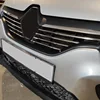 Stainless Steel Front grille decorative cover trims for Renault Logan II Sandero 2 2014 2015 2016 2017 2022 ► Photo 1/2