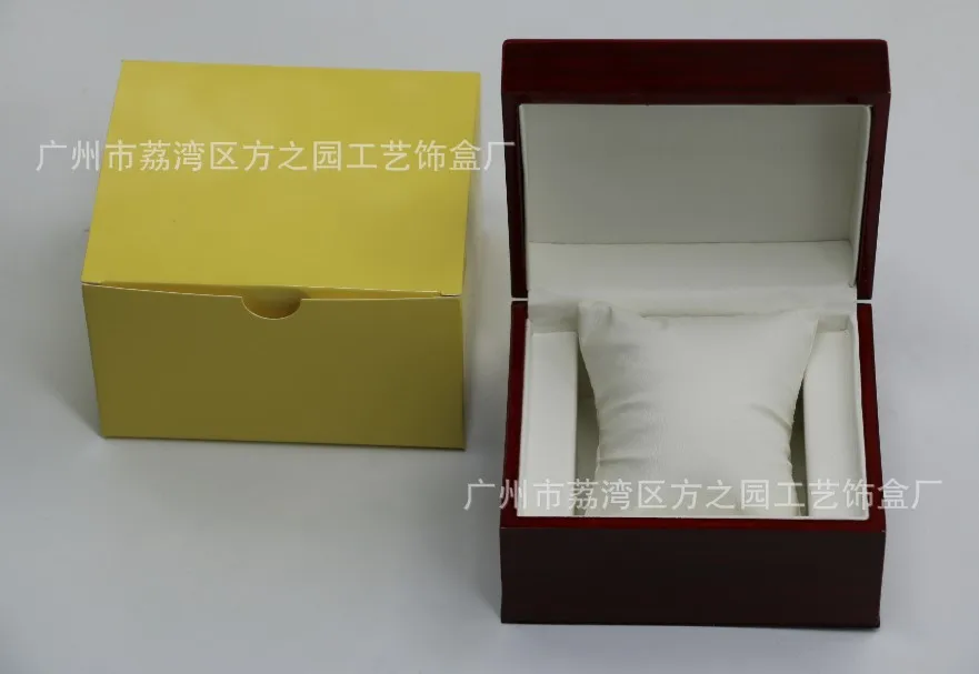 

Single Solid Wood Small Wooden Watch Box Bracelet Box Gift Box Storage Box Can Be Screen Printing Logo