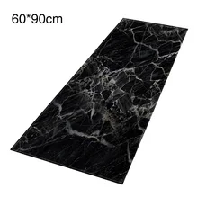 Rectangle Non Slip Marbling Living Room Practical Entrance Home Floor Mat Wear Resistant Decorative Kitchen Rug Carpet Washable