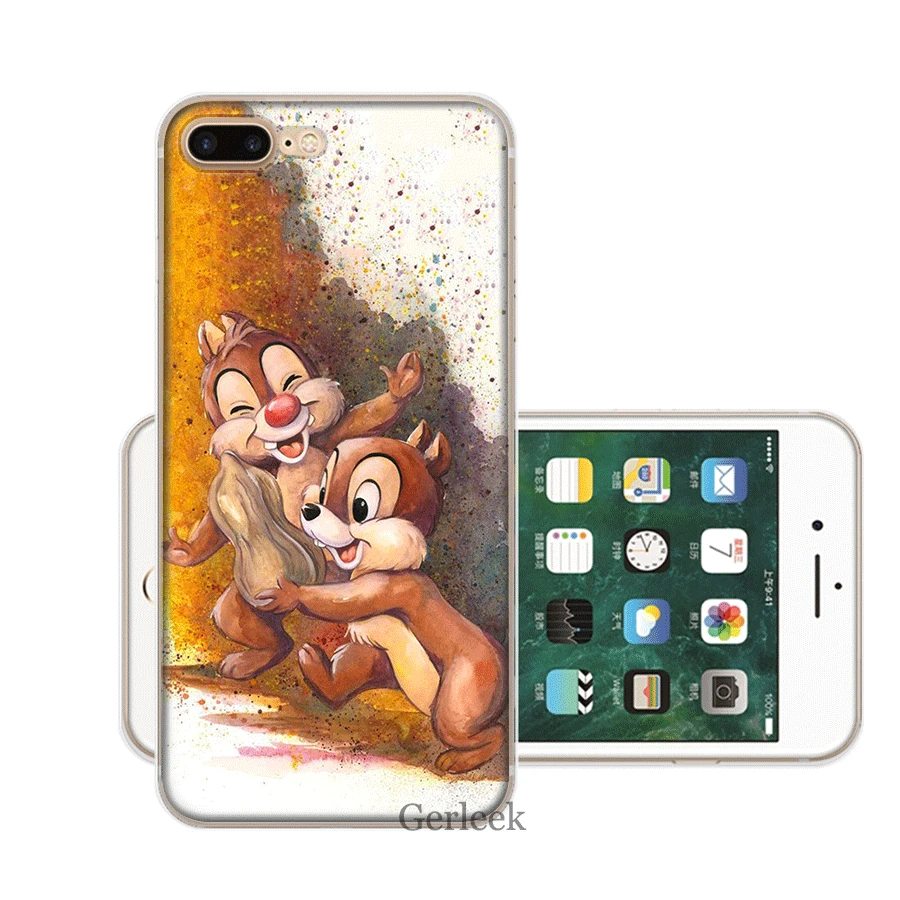 11 Чехол для мобильного телефона из ТПУ для iPhone 11 Pro X XS Max XR 5 5S SE iPhone 6 6S 7 8 Plus чехол чип N Дейл фон - Цвет: 11