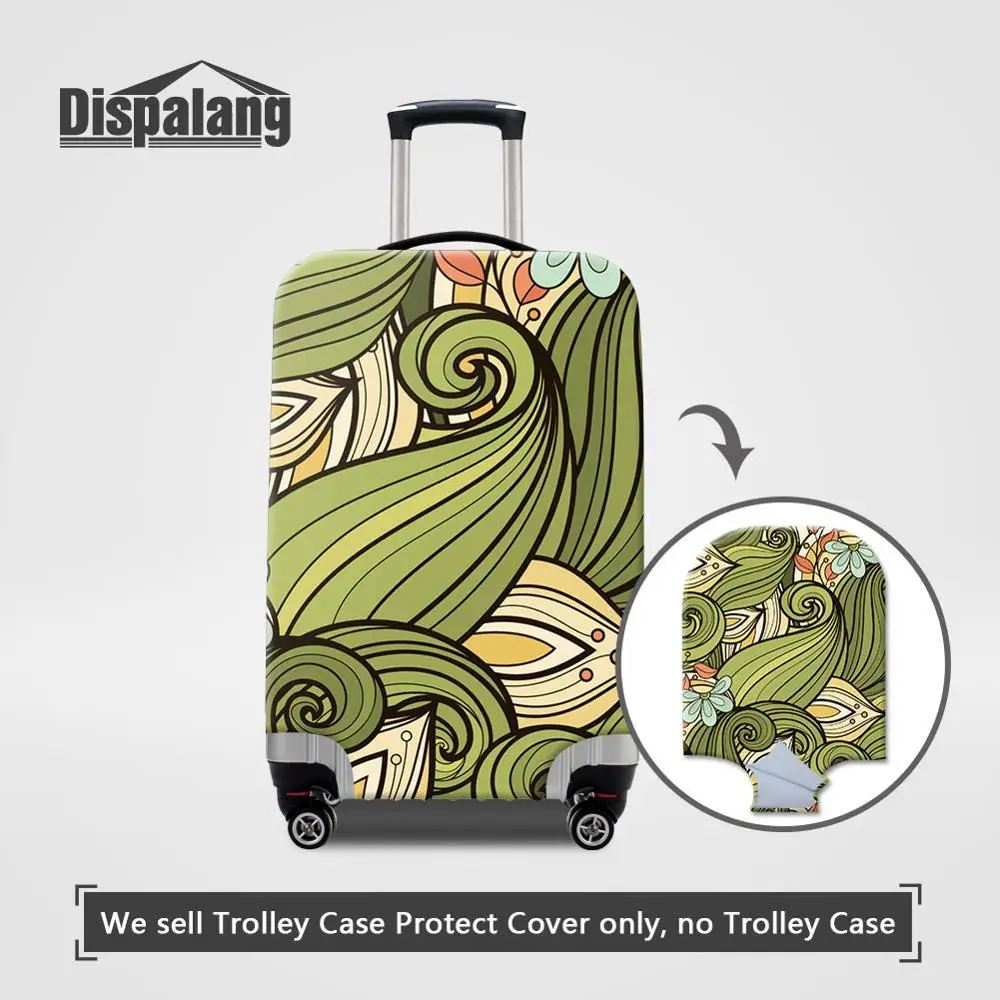 Luggage Cover20 Dispalang женский дорожный багажный Защитный чехол Чехол с принтом розы для костюма чехол на заказ цветочный дизайнерский эластичный Чехол для багажа - Цвет: Luggage Cover20