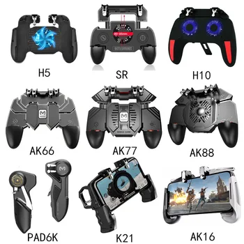 

For New Style Chicken Useful Product Metal Heat Dissipation Six Fingers Game Handle Pubg Aid