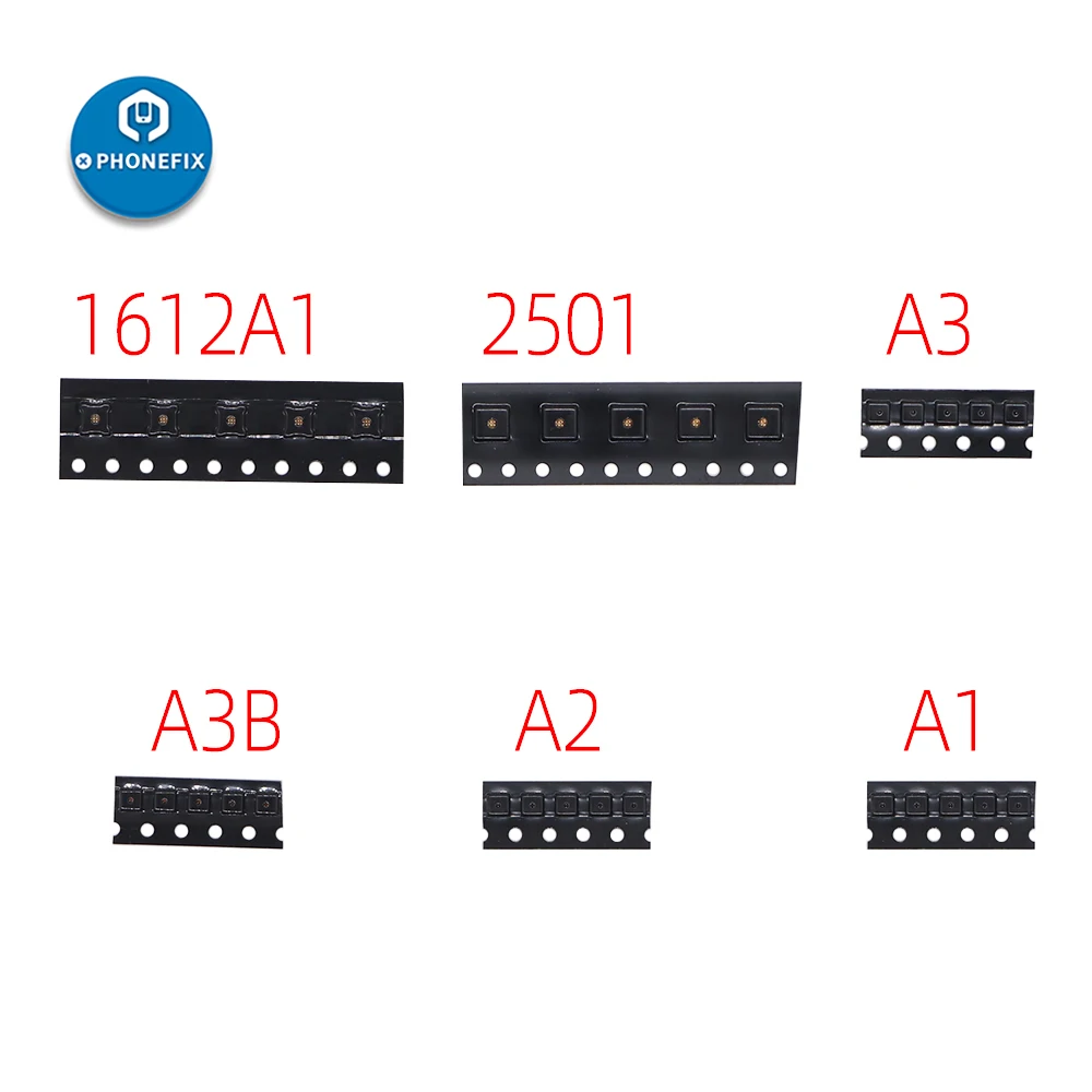 5 шт./лот U2 IC чип управления зарядкой USB 1610A1 1610A2 A3 610A3B 1612A SN2501 для iPhone 6 7 8 X XR сменная