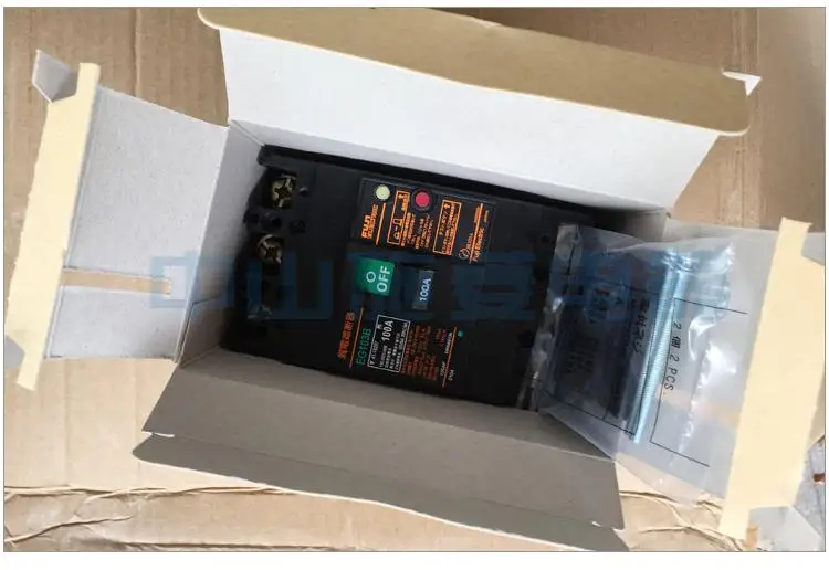 EG103B 3P 100A 75A 60A FUJI Fuji трехфазный выключатель утечки GFCI выключатель
