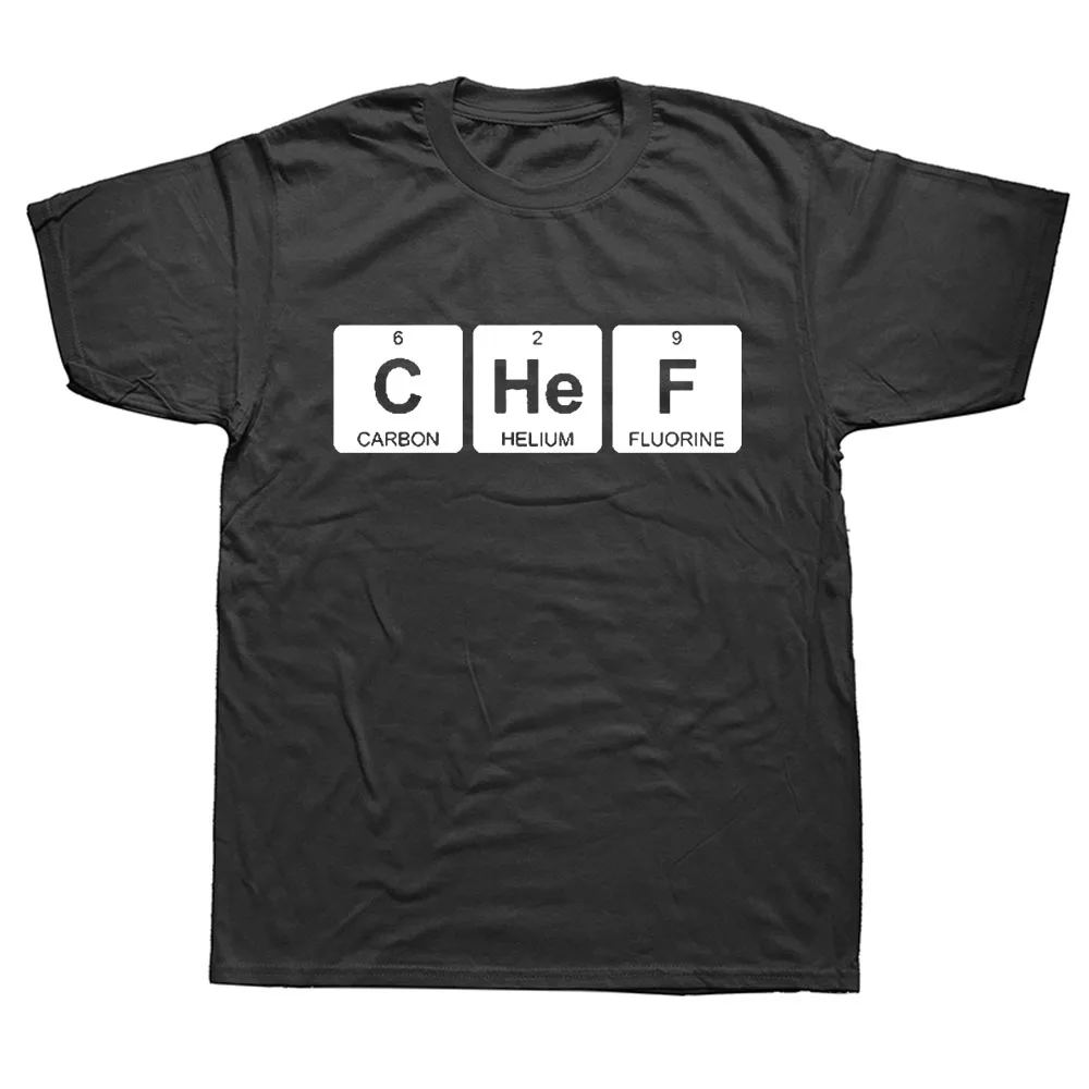 Мужская футболка с круглым вырезом CHEF смешная взрослая Футболка принтом