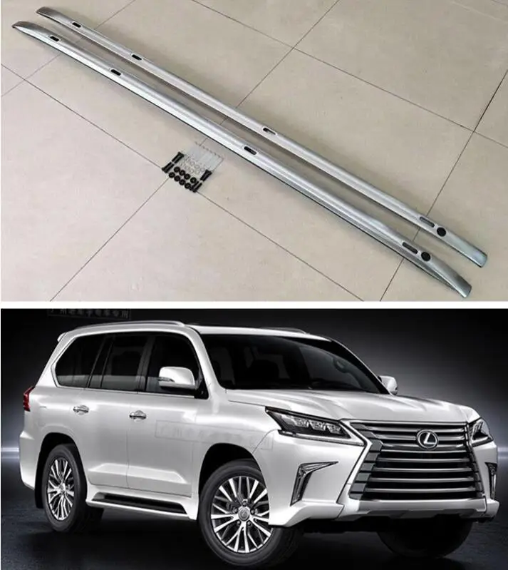 Алюминий винт из сплава Установка багажник на крышу весы для багажа для LEXUS LX570