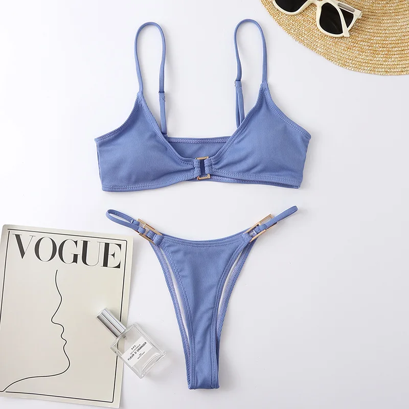 low waisted bikini set