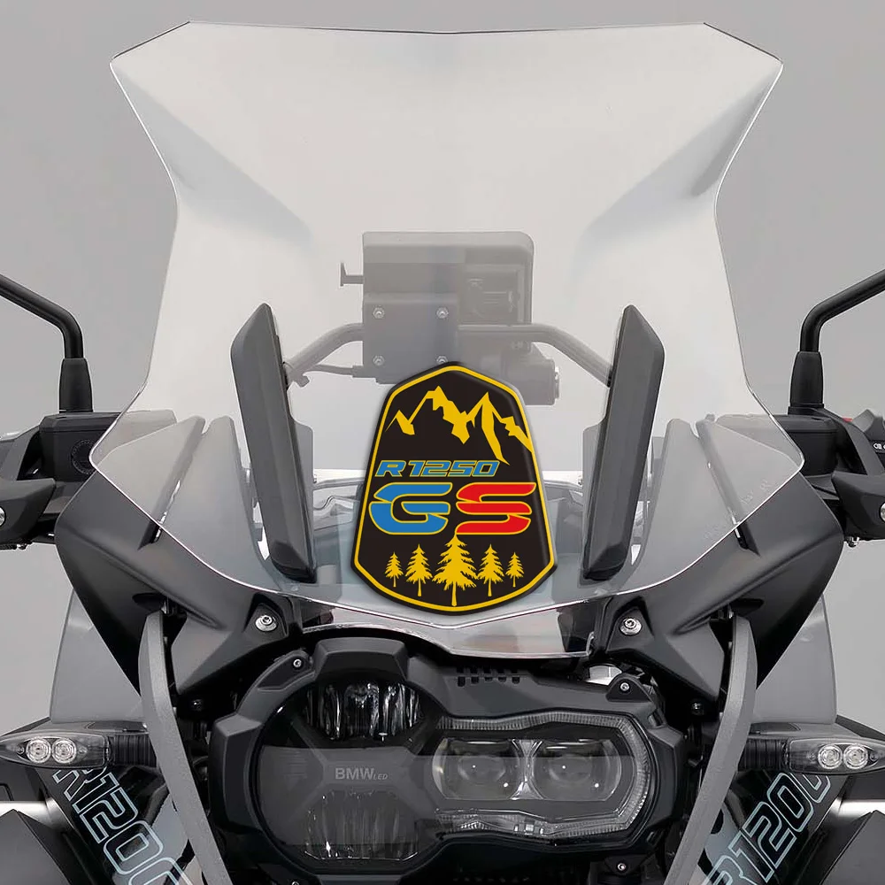 For BMW R1250GS R1250 R 1250 ADV GS Front Fender Beak Extension Cover Windshield Screen Windscreen Motorcycle Stickers Adventure for bmw r1250gs r1250 r 1250 adv gs front fender beak extension cover windshield screen windscreen motorcycle stickers adventure