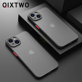 Luxury Silicone Shockproof Matte Phone Case For iPhone 13 12 11 Pro Max Mini X XS XR 7 8 Plus SE 2 2020 Transparent Thin Cover