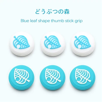 

Animal Crossing Games Skin Joystick Cap Cover For Nintendo Switch NS Lite Tree Leaf Joy-Con Controller Gamepad Case Accessories