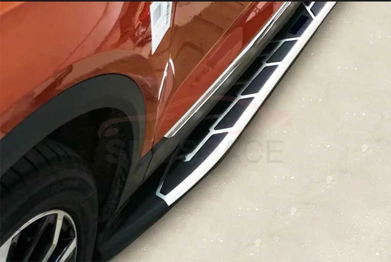 Алюминий подходит для Фольксваген T-ROC бег доска шаг в сторону Nerf бар
