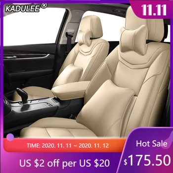 

KADULEE Make Custom Leather car seat cover For LEXUS RX270 RX350 RX450h RX300 RX330 RX400h RX200 NX200 NX300 NX300h car seats