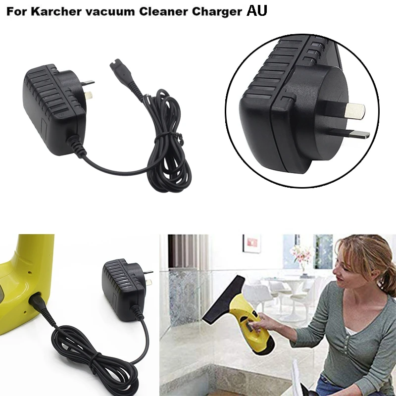 Портативный Зарядное устройство для Karcher Wv50 Wv55 Wv60 Wv70 Wv75 & Wv2 Wv5 окна переменного тока Штепсель зарядного устройства