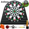 Fashionable 3 meter Inflatable Soccer Darts Board  Kick Game Inflatable Football games target With Balls 1