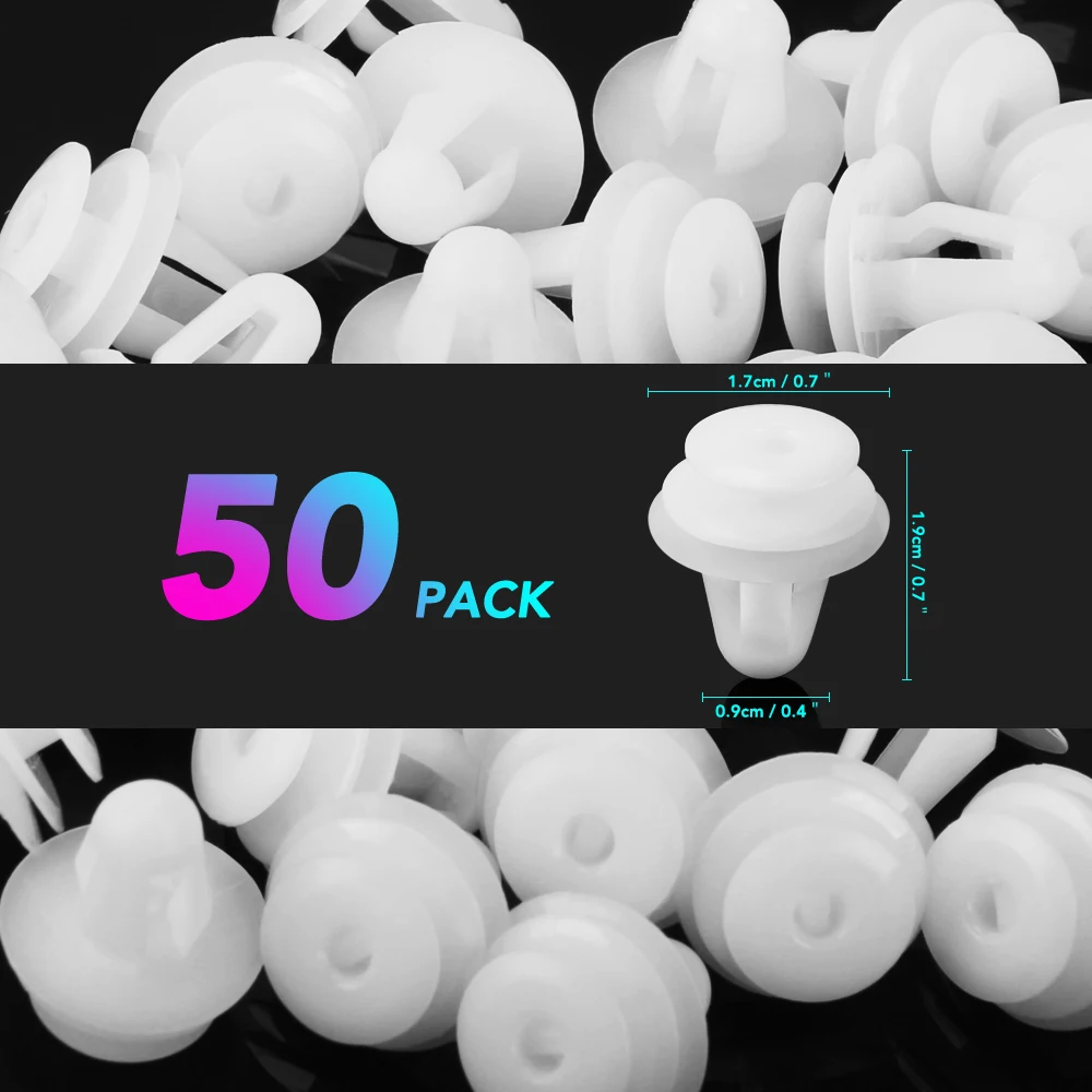 9mm Hole Car Fastener Clips Rivet Auto Fasteners For Mercedes Benz W211 W203 W204 W210 W124 AMG W202 CLA W212 W220 W205 W201 | Автомобили