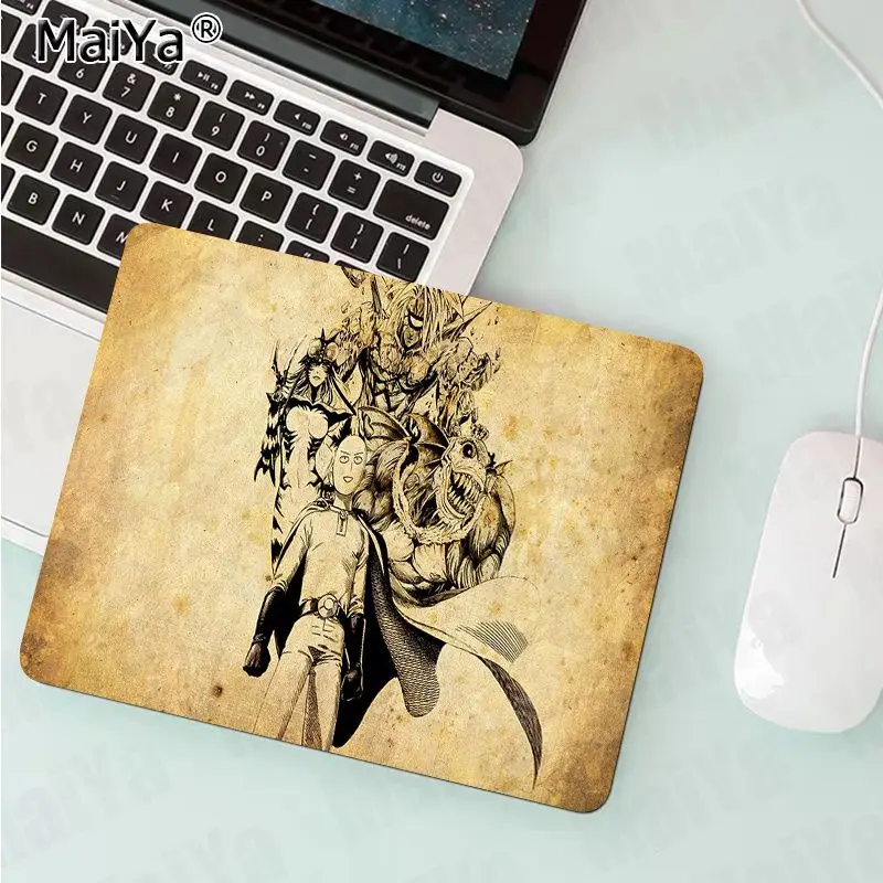 Not Lock Edge18x22cm Maiya классный аниме One punch man индивидуальный игровой коврик для мыши для ноутбука большой коврик для мыши клавиатуры коврик - Цвет: Not Lock Edge18x22cm