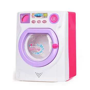

Mini Kids Washing Machine Toy Practical Ability Training Tool Children Gift Preschool Education Tool