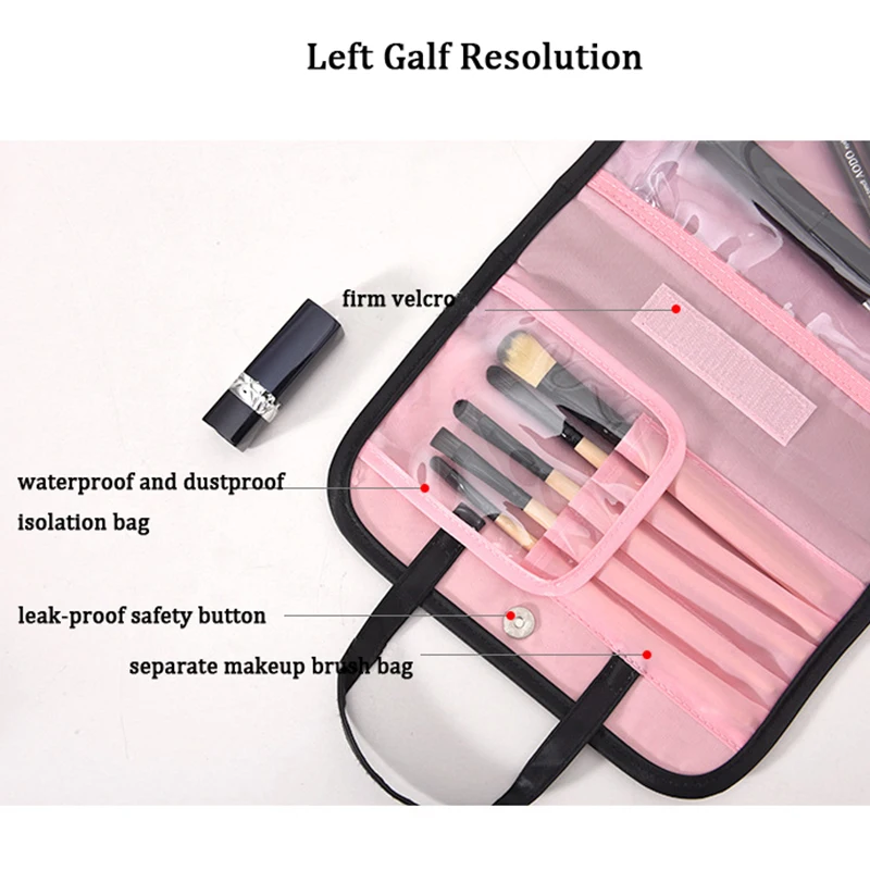 Косметичка, Кисть для макияжа, косметичка, водонепроницаемая, для мытья, для красоты, органайзер для макияжа, отдельный, необходимый, косметичка, аксессуары, предметы