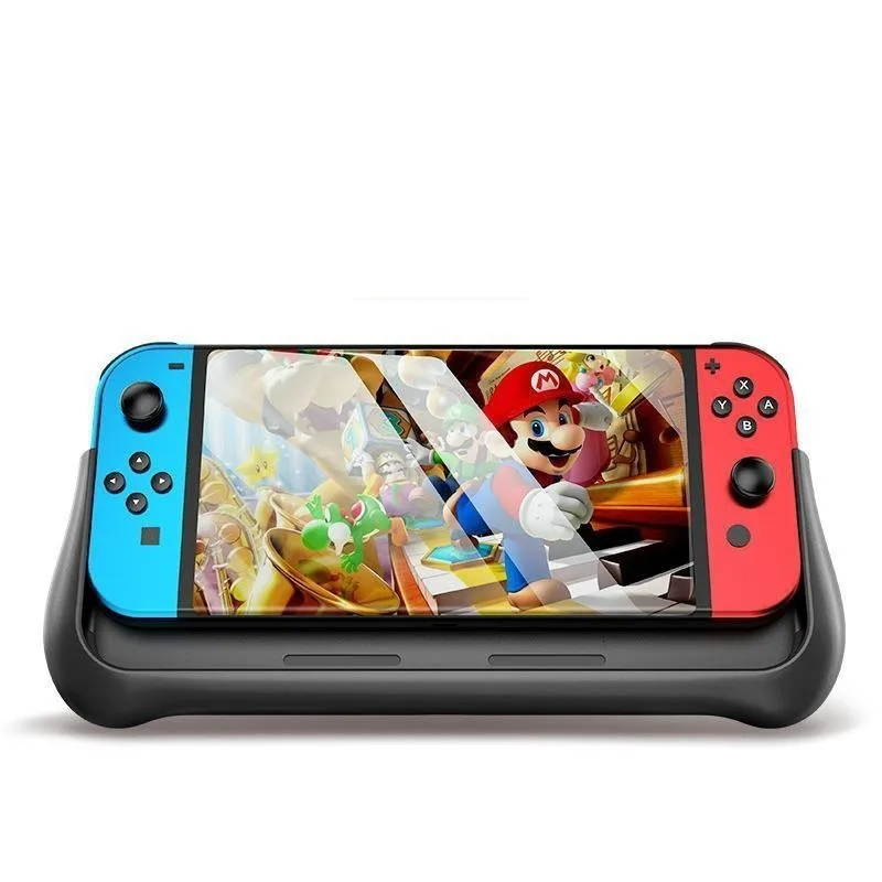 10000 мАч для nintendo Switch чехол для зарядки аккумулятора чехол для переключателя power Bank чехол для внешнего зарядного аккумулятора для переключателя - Цвет: Black 10000mAh